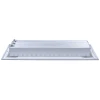 AirGuide VML-ME 14x04 Single Deflection Sidewall Register WHITE side View