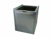 The Metal Shop Duct Board R6 Insulated Return Air Stand 25"W x 22"D - 20"H 500-330