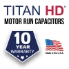 Titan HD Titan HD Run Capacitor 20 Mfd 440V Oval (POCF20A) logo