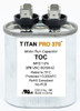 Titan PRO TOC6 6 Mfd 370V Oval