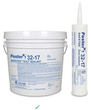 Foster SafeTee 3217 Duct Sealant Gray 1 Gallon