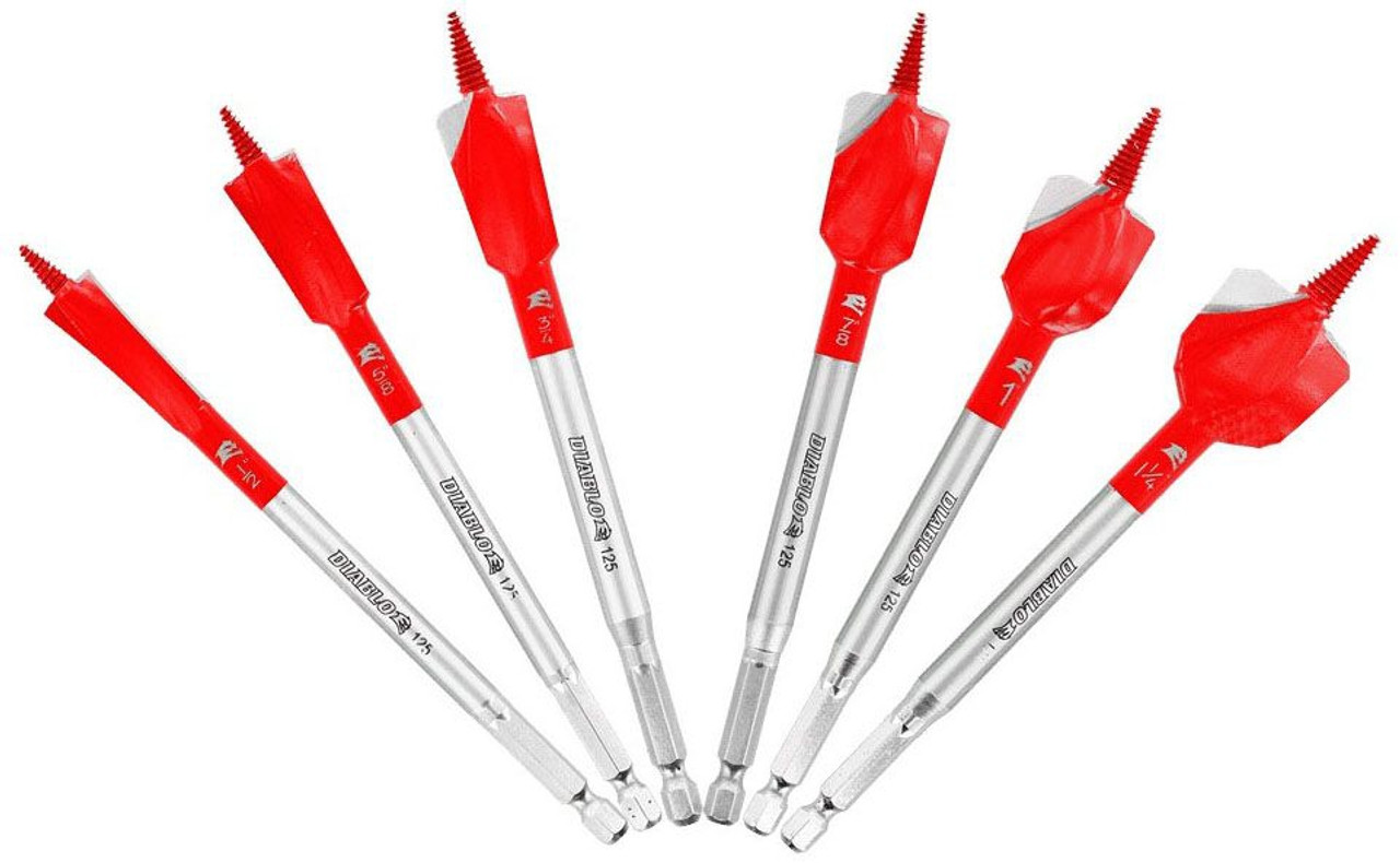 Diablo DSPD4920-S6 Demo Demon Spade Bit Set for Nail