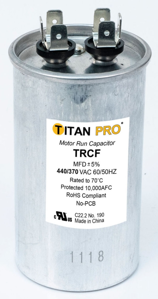 TRCF40 40 Mfd 440/370V Round