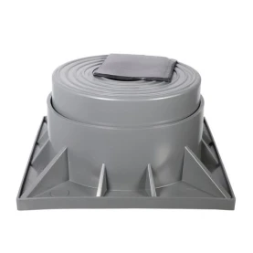 Diversitech Heat Pump/Condenser Riser 03" 2 PIECE HPR-3-2P 32/CS Side 2
