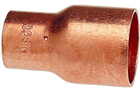 Howell Metal Reducing Coupling 3/8x1/4 O.D. Copper CxC W 01011V 25/Bag