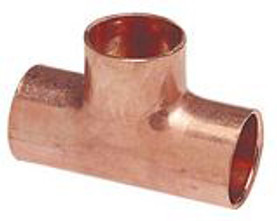 Howell Metal Tee 1/4" O.D. Copper CxCxC W 40306V 50/Bag