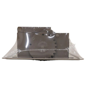 AirMate 300-OS 08x04 Brown Perimeter Floor Register 1400804BR Side