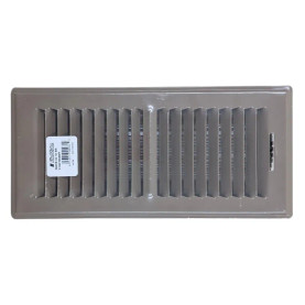 AirMate 300-OS 10x04 Brown Perimeter Floor Register 1401003BR Front