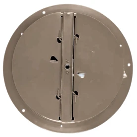 AirMate 800-D 10" Ceiling Diffuser Butterfly Damper Brown 1800010 Back