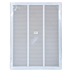 Truaire 18x24 170 Stamped Face Return Air Grille White Front View