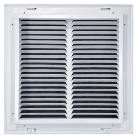 Truaire 190RF 12x12 Stamped / Removable Face Return Air Filter Grille back View