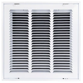 Truaire 190RF 14x14 Stamped / Removable Face Return Air Filter Grille Front