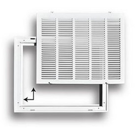 Truaire Truaire 18x18 Stamped / Removable Face Return Air Filter Grille