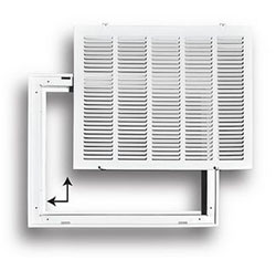 Truaire 18x18 190RF Stamped / Removable Face Return Air Filter Grille