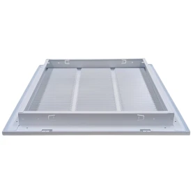 Truaire 18x18 190RF Stamped / Removable Face Return Air Filter Grille filter side View