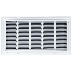 Truaire 24x12 190RF Stamped / Removable Face Return Air Filter Grille back View