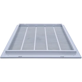 Truaire 24x24 190RF Stamped / Removable Face Return Air Filter Grille side view