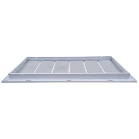 Truaire 30x16 190RF Stamped / Removable Face Return Air Filter Grille side view