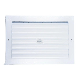 Truaire 12x08 301HM 1-Way Adjustable Curved Blade Supply Register Front