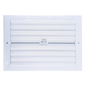 Truaire 12x08 A302M 2-Way Adjustable Curved Blade Supply Register Front