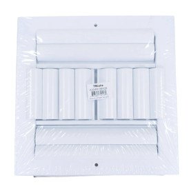 Truaire 08x08 A304M 4-Way Adjustable Curved Blade Supply Register Front