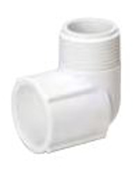 Mueller Industries PVC 90* Elbow MPT 3/4" #410-007 50/bx