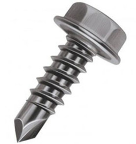 Malco Products BIT-TIP Screw 8-18x3/4" 500/TUB Hex Washer BT133T