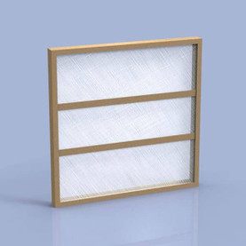 Glasfloss Industries 20x30x1 Glasfloss Fiberglass Disposable Air Filter GDS20301 12/Case