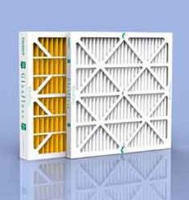 Glasfloss Industries 22x22x1 Glasfloss Pleated Air Filter #40 ZLP22221 12/Case