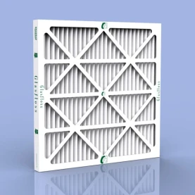 Glasfloss Industries 25" x 25" x 2" Pre-Pleat Air Filter #40 ZLP25252