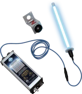 Triatomic Environmental Fresh-Aire UV TUV-100S-I AHU Series Single Lamp 1 Year Lam