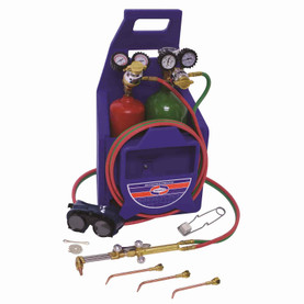 Uniweld Products Patriot Outfit K23P-T Oxyacetylene For Welding & Brazing W/511 Stand & EMPTY MC/R TankS