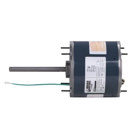Diversitech Wagner WG840465 Multiple Horsepower Condenser Fan Motor 208-230V, 1075/2 Speed, 1/3-2.8 HP-FLA, 1/4-2.0 HP-FLA, 1/5-1.7 HP-FLA, 1/6-1.5 HP-FLA Side View