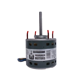 Diversitech Wagner WG840464 Multiple Horsepower Direct Drive Furnace Blower Motor 208-230V, 1075/4 Speed, 1/2-3.9 HP-FLA, 1/3-3.6 HP-FLA, 1/4-2.5 HP-FLA, 1/5-1.8 HP-FLA, 1/6-1.3 HP-FLA Front View