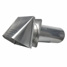 Builder's Best Vent Hood 04" Aluminum Wide Mouth 110271