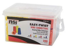 NSi Industries Easy Easy Twist Multi Pail (65-WC-O, 45-WC-Y, 30-WC-R, 100-WC-B) ET-CP-14