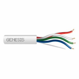 Genesis Cable Systems 18/4 Solid Thermostat Plenum (CMP)/CL2P/C(UL)/FT6 250' Reel 47620312