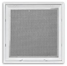 Truaire Truaire 24x24 Perforated Face T-Bar Lay-In Return Air Filter Grille with R6 Back