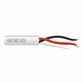 Genesis Cable Systems 18/2 Stranded Unshielded Plenum (CMP)/CL2P/FT6 Security Cable 1000' PULL Box 31141112