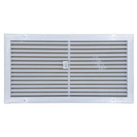 Truaire 24x12 A270 Aluminum Return Air Grille Front View