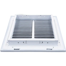 Truaire 10x10 190RF Stamped / Removable Face Return Air Filter Grille filter side View