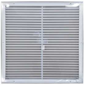 Truaire 24x24 A270 Aluminum Return Air Grille Front View