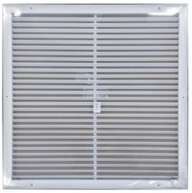 Truaire 24x24 A270 Aluminum Return Air Grille Front View