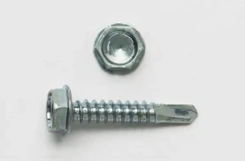 Peco Fasteners & Electrical Products Hex Self DRILL Screws 8 x 3/4" ZINC (500 COUNT JAR) PC834HT
