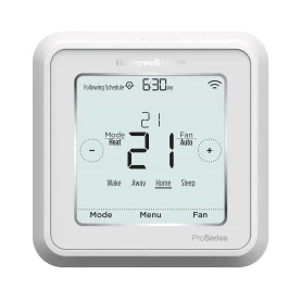 Honeywell Home Honeywell TH6220WF2006 Lyric T6 Pro Wi-Fi Programmable Thermostat with stages up to 2 Heat/1 Cool Heat Pump or 2 Heat/2 Cool Conventional