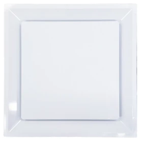 HaVACo Technologies HaVACo HT-2x2-PSPLBE-IB 2'x2' Plastic Plaque Supply Lay-In with R-6 Insulated Back, Front View