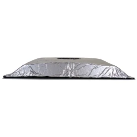 HaVACo Technologies HaVACo HT-2x2-PSPLBE-IB 2'x2' Plastic Plaque Supply Lay-In with R-6 Insulated Back, side View