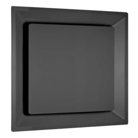 HaVACo HT-2x2-PSPLBE-BK-IB 2'x2' Plastic Plaque Supply Lay-In with R-6 Insulated Back Front View