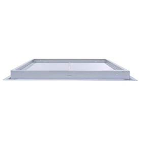 AirGuide RF-2FS 24x20 Return Air Filter Grille WHITE Screw Holes IN NECK of Unit NO Screw Holes in Face! side View