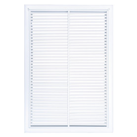 AirGuide RF-2FS 20x30 Return Air Filter Grille WHITE Screw Holes IN NECK of Unit NO Screw Holes in Face! Front